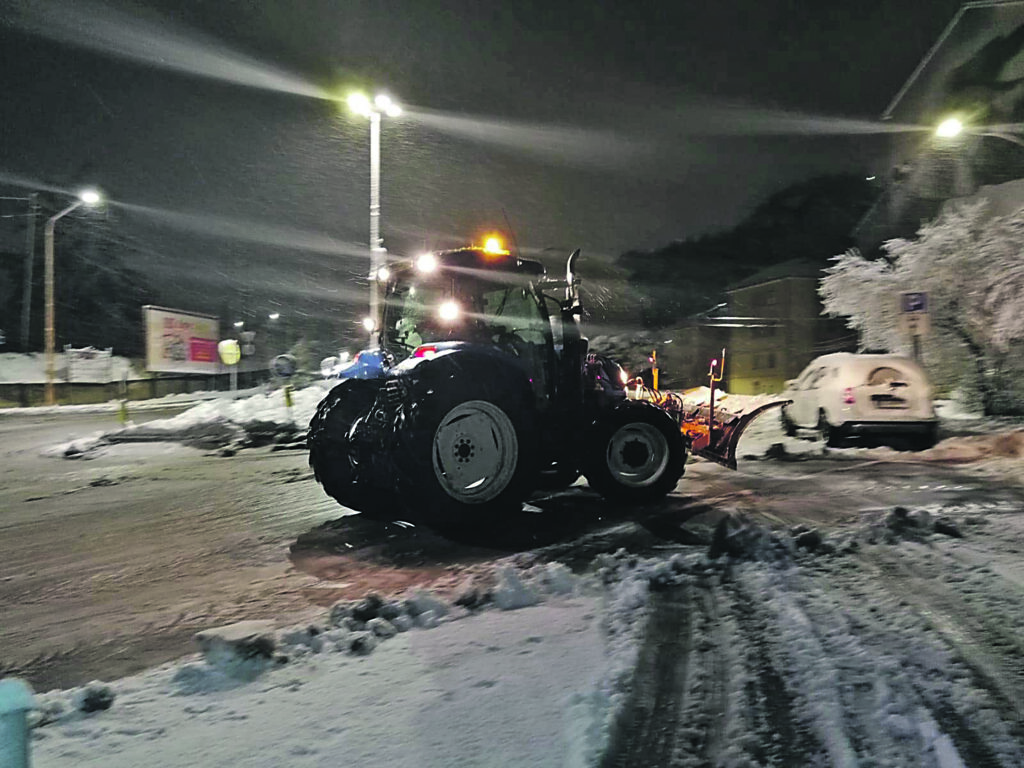 Weekend di gelo, la neve fa capolino a Campobasso