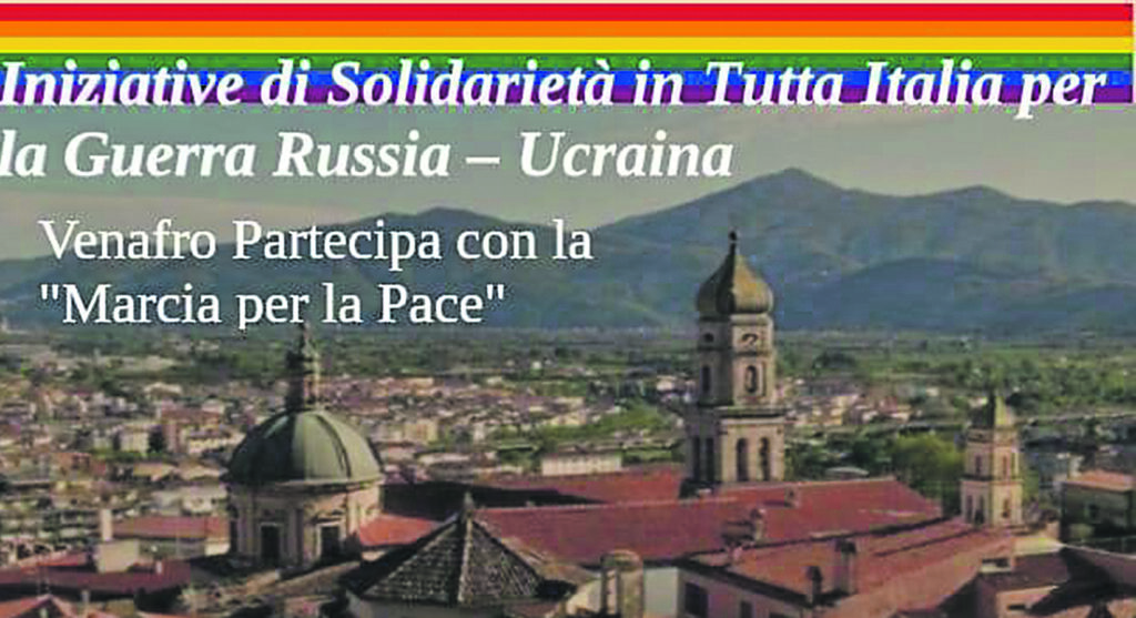 “Marcia per la pace” sabato a Venafro con raccolta donazioni da consegnare agli ucraini