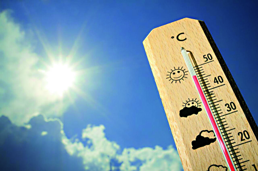 Caldo intenso con picchi anche di 10 gradi sopra la media