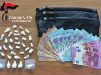 Temoli. Spaccia cocaina in casa, arrestato pusher 26enne