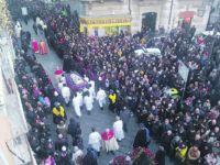 Campobasso. ‘Teco Vorrei’, la processione che scalda il cuore della città