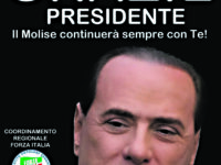 «Grazie Presidente», Forza Italia Molise tappezza la regione di manifesti per il Cav