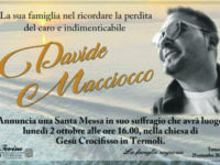 Termoli. Domani l’ultimo saluto a Davide Macciocco