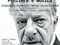 Termoli. Giancarlo Giannini sulla scalinata del Folklore con Marco Zurzolo