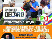 A Campobasso atteso il presidente Anci Antonio Decaro