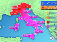 Minosse ‘infiamma’ il Centrosud, previsti picchi di oltre 40°C