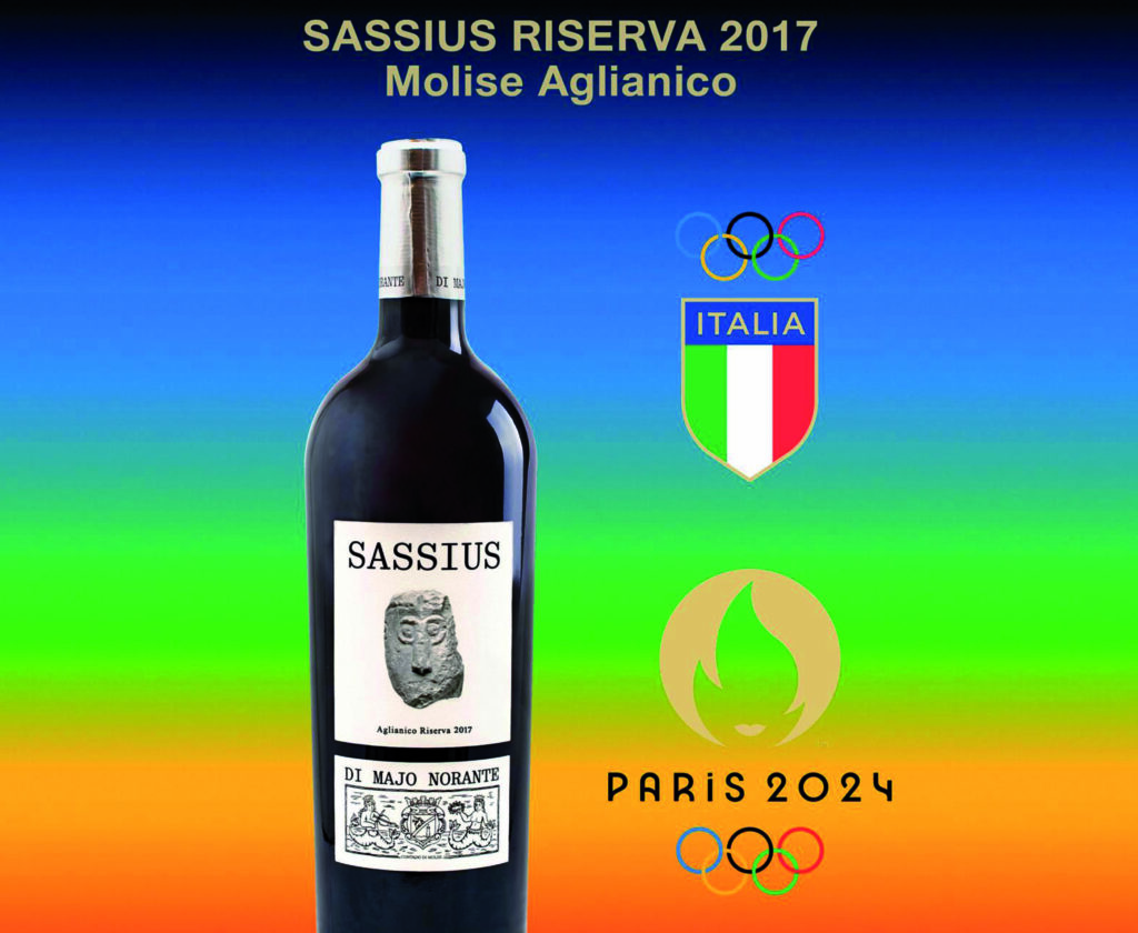 “Sassius”: un vino olimpico per brindare ai cinque cerchi