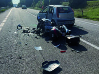 Castelpetroso. Scontro tra auto e moto, grave centauro campano