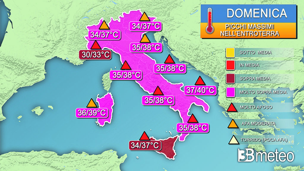 Ferragosto, attesa settimana rovente