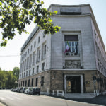 La sede del Ministero della Salute sul Lungotevere Ripa, Roma, 22 agosto 2023. ANSA/ANGELO CARCONI