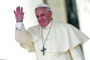 Pope Francis, Saint Peter's Square, Vatican City - 27 August 2014

More:

 View public domain image source here