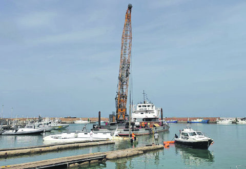 Momenti di terrore in mare, il Nonno Rocco speronato dal Tortuga