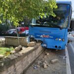 Termoli. Bus della Sati finisce contro il muretto, tragedia sfiorata