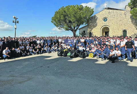 Campobasso, decine di volontari e 570 allievi carabinieri scendono in campo in favore dell’ambiente