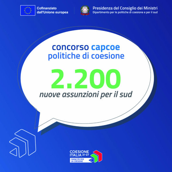 Utilizzare al meglio i fondi Ue, 2.200 funzionari cercasi per le