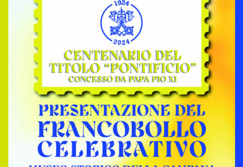 Concessione del titolo “Pontificio”, francobollo celebrativo per la fonderia Marinelli