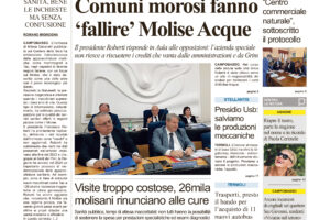 L’edizione completa di Primo Piano Molise del 9 ottobre