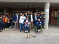 Campobasso. «La vera inclusione è fatta dalle persone», inaugurata alla Jovine la rampa Lego