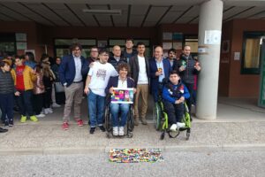 Campobasso. «La vera inclusione è fatta dalle persone», inaugurata alla Jovine la rampa Lego