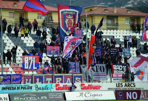 Il Campobasso si ferma a Chiavari: pesante 3-0