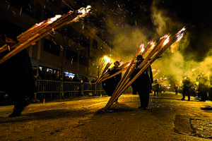 Agnone, la tradizionale 'Ndocciata della vigilia di Natale ©Enrico Barbini