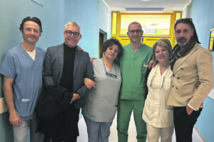 Visita “natalizia” del sindaco Balice al San Timoteo: grazie per l’impegno