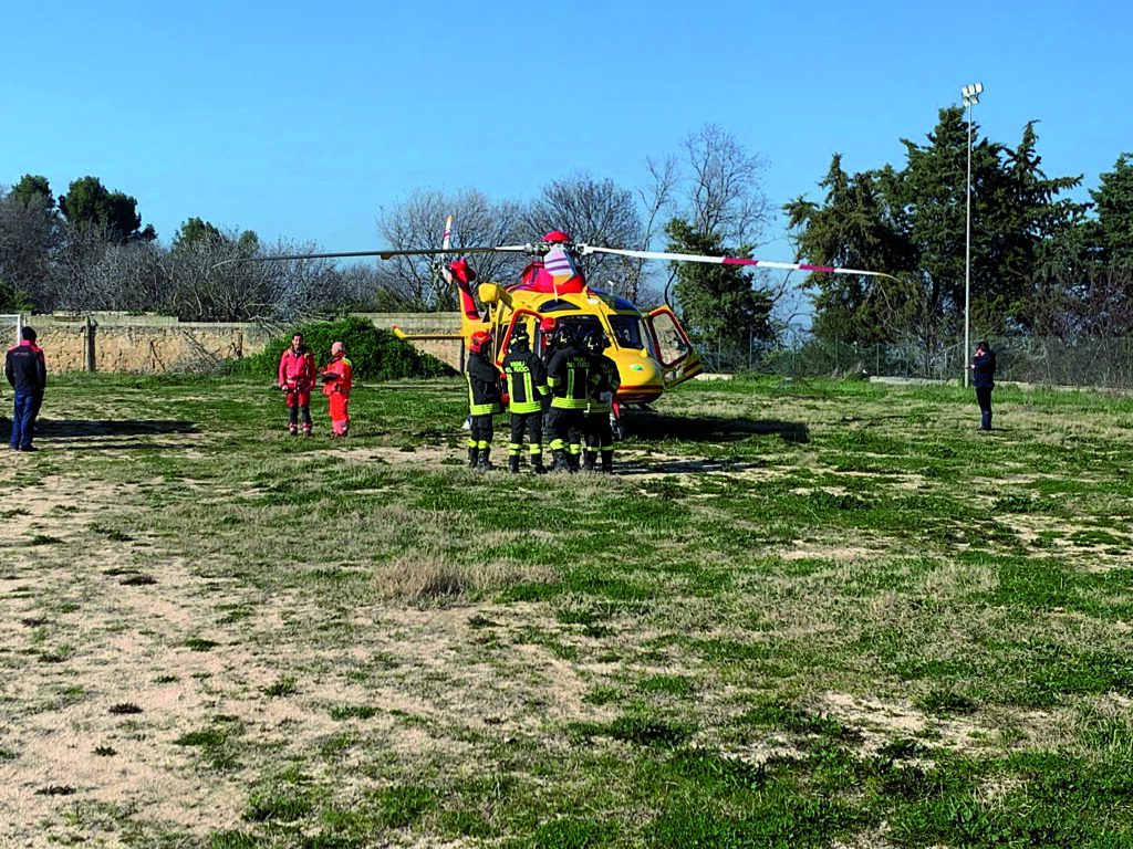 Intossicato dal monossido, giovane elitrasportato da Chieti all’Iperbarica