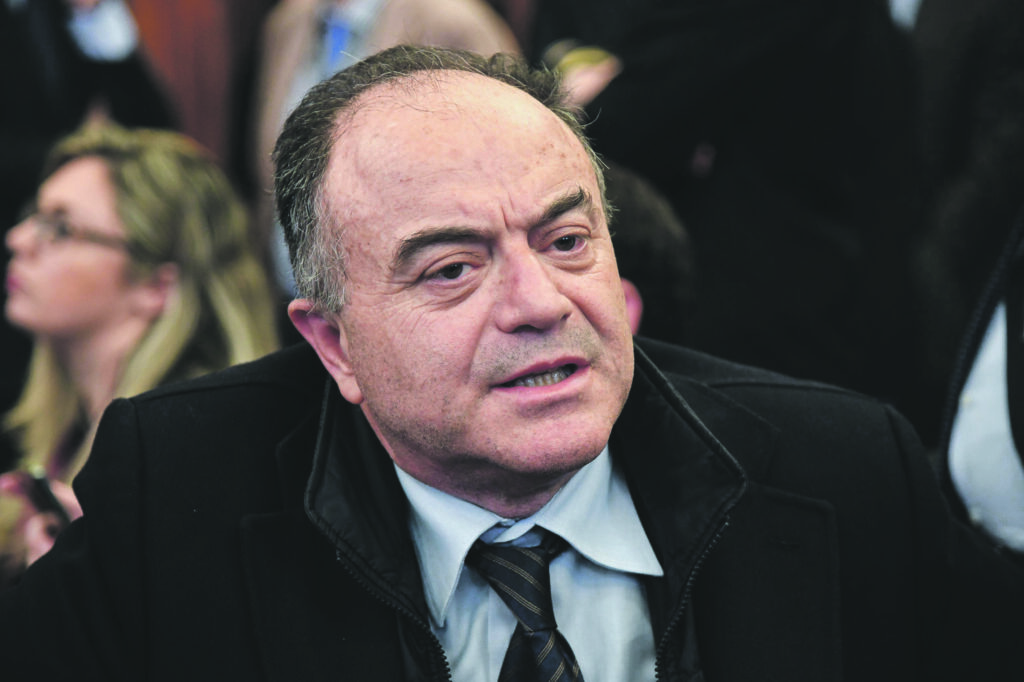 Nicola Gratteri durante la relazione conclusiva della Commissione Antimafia della XVII legislatura, Roma, 21 febbraio 2018.
ANSA/ALESSANDRO DI MEO