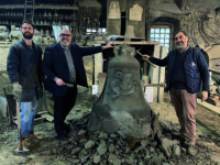 A Osaka una campana della Fonderia Marinelli