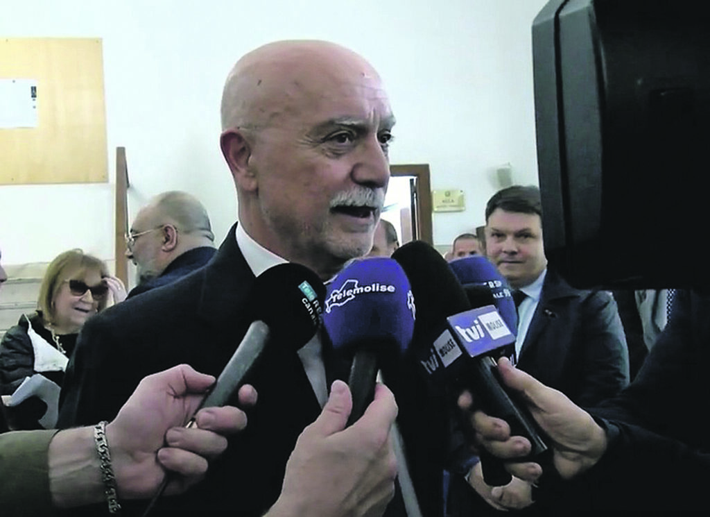 Il procuratore Carlo Fucci saluta il capoluogo pentro