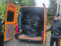 Furti di rame, tutti sotto i 30 anni gli uomini in manette a Cantalupo