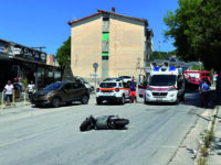 Isernia. San Lazzaro, scontro tra auto e scooter: feriti due giovani