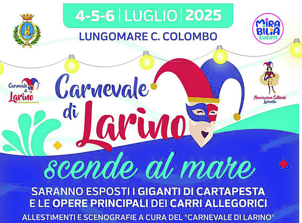 Il Carnevale di Larino scenderà sulla costa