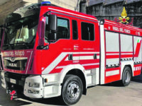 Auto capotta sulla Bifernina: intervengono i Vigili del Fuoco