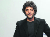 Foto Guberti/Rasero/LaPresse 09 Febbraio 2018 Sanremo, Italia spettacolo Photocall Max Gazzè - Festival di Sanremo 2018. Nella foto: Max GazzèPhoto Guberti/Rasero/LaPresse February 9th, 2018 Sanremo, Italy entertainment Photocall Max Gazzè - Festival di Sanremo 2018. In the photo: Max Gazzè