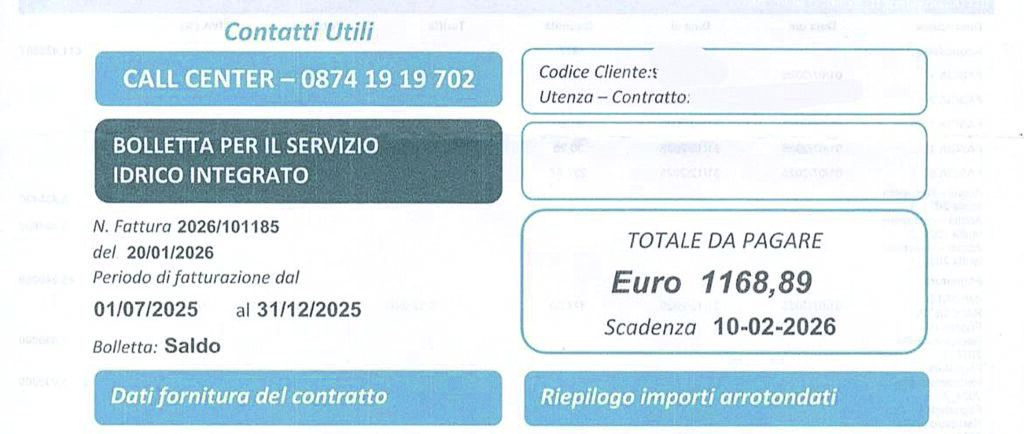 Bollette dell’acqua da capogiro, si infiamma la polemica