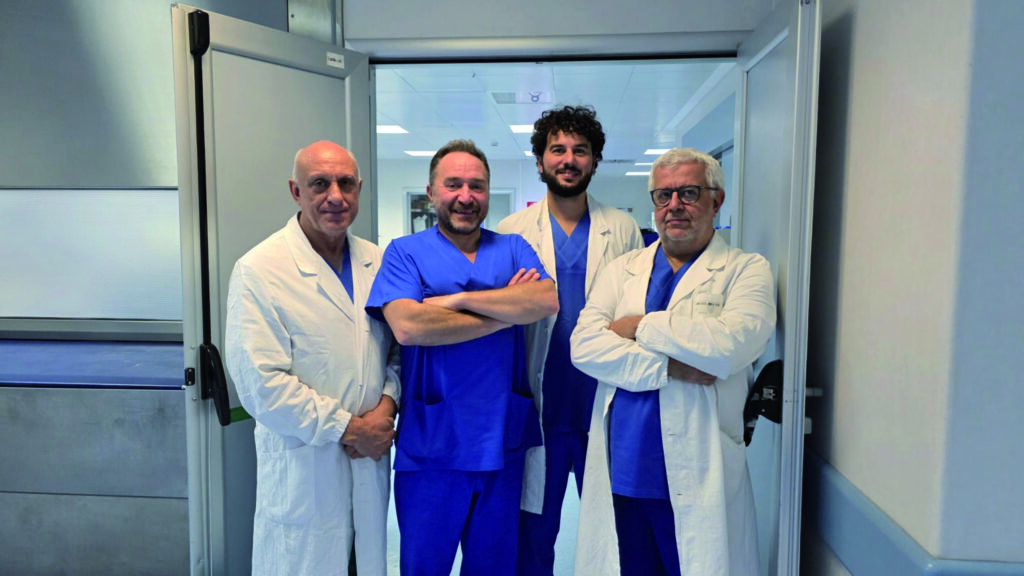 Chirurgia laparoscopica, Berardi al vertice dell’unità