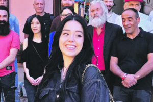 Scannétt allért, la città saluta la nuova tunzella Rebecca Setaro