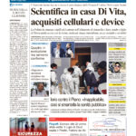 La prima pagina dell’edizione in edicola oggi