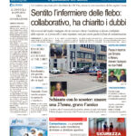 La prima pagina dell’edizione in edicola oggi