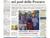 La prima pagina dell’edizione in edicola oggi