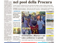 La prima pagina dell’edizione in edicola oggi