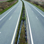 empty motorway near Schwerin, Germany
