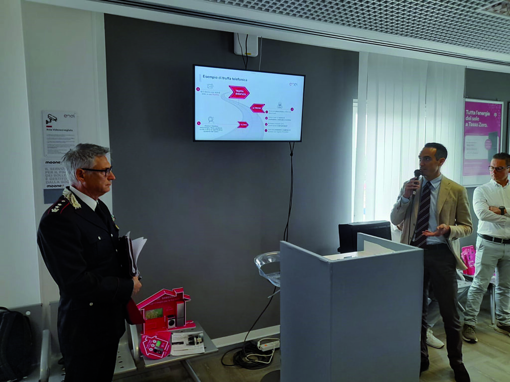 Smascherare le truffe, Enel e Carabinieri fanno fronte comune