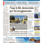 La prima pagina dell’edizione in edicola oggi