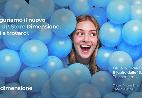 Dimensione apre il suo primo pop-up store: l’innovazione arriva nel cuore di Campobasso