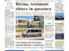 La prima pagina dell’edizione in edicola oggi