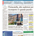 La prima pagina dell’edizione in edicola oggi