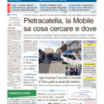 La prima pagina dell’edizione in edicola oggi