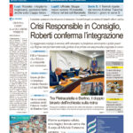La prima pagina dell’edizione in edicola oggi